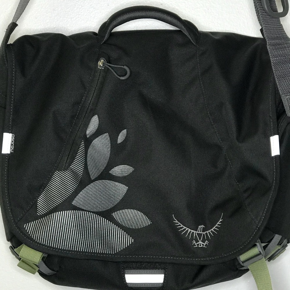 Ospray Gray Messenger Crossbody Bag Men’s